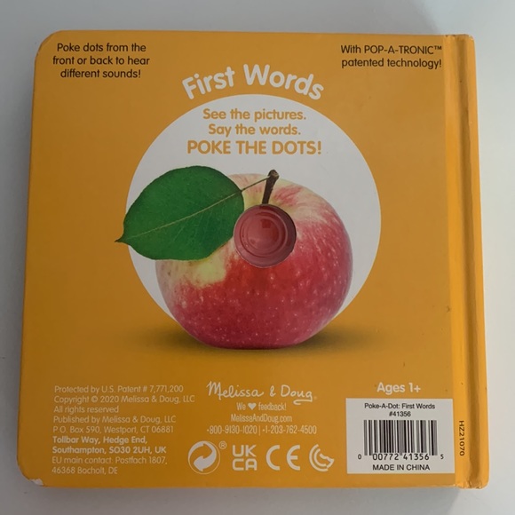 Poke Popping Sounds Board Book by Melissa & Doug - Picture 3 of 11